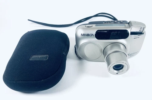 Minolta Explorer Freedom Zoom EX 35mm Film Camera Point & Shoot Tested Working