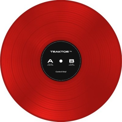 Native Instruments TRAKTOR Control Vinyl MKII 2024 Rot | Neu