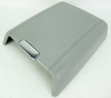Lincoln Navigator Rear Center Console Arm Rest Lid Light Gray Leather 2003-2006