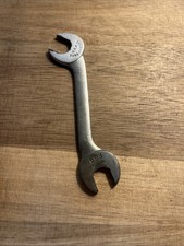 Vtg Duro-Chrome E69 7/16"X1/2" Offset Ignition Open End Wrench Approx 4 1/2"