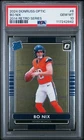 2024 PANINI DONRUSS OPTIC 2014 RETRO SERIES #6 BO NIX ROOKIE RC PSA 10