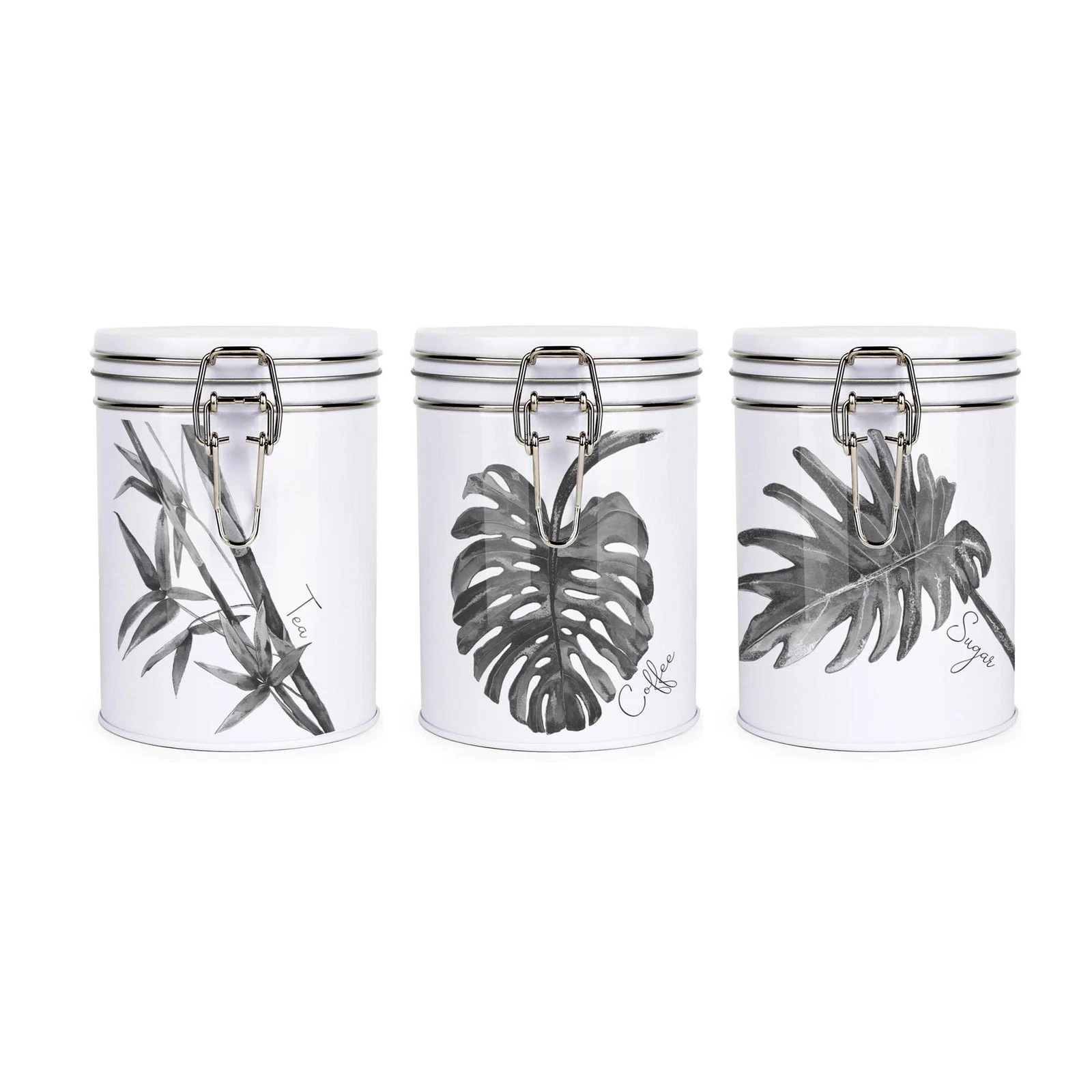 Rhiannon Chauncey Leaves Hot Drinks Canisters - Tea, Coffee & Sugar Storage Tins