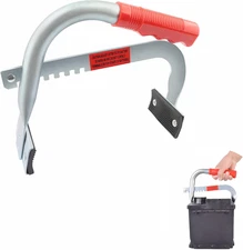 Heavy Duty Battery Carrier,Ergonomic&Adjustable 4.5 to 7.5 Inch Battery Hold dow