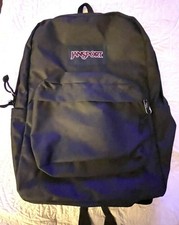 JANSPORT Backpack School Bag For Laptop Model SuperBreak Plus Color Black New