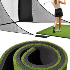 Portable Golf Mat, 5 x 4 ft Golf Hitting Mat,Golf Swing Mat,Golf Mats Practice