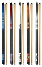 Set of 5 Pool Cues 58 Billiard House Bar Pool Cue Sticks GJ-1 GJ-5