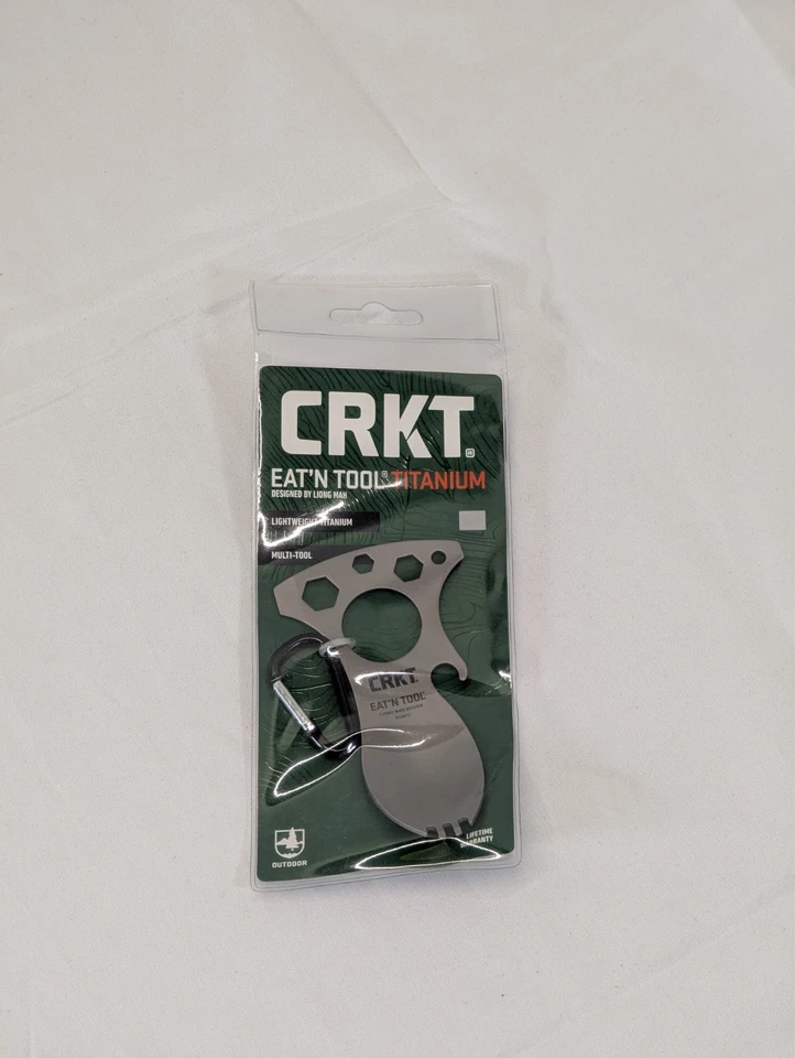 CRKT EAT'N TOOL ТИТАНОВЫЙ легкий мультиинструмент модель 9100TI - Изображение 3 из 4