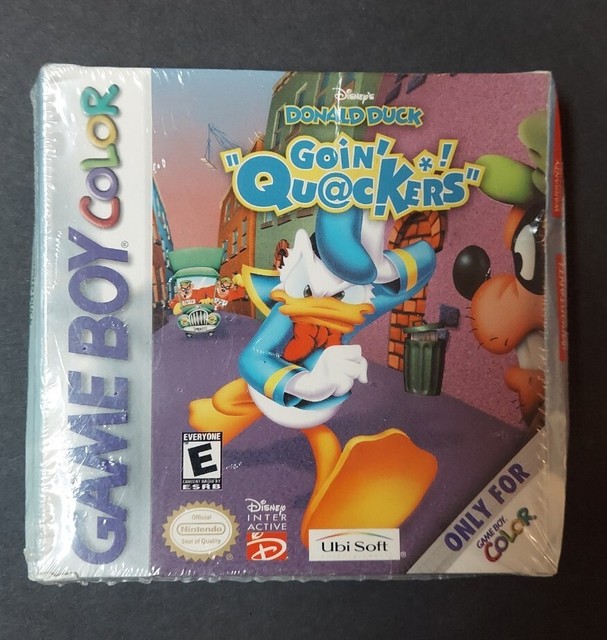 Disney's Donald Duck: Goin' Quackers (Nintendo Game Boy Color, 2000 ...
