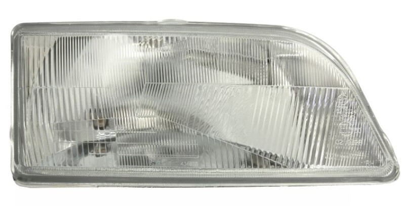 Phare droit Citroën AX optique de rechange H4 argenté pour rénovation bloc optique AX