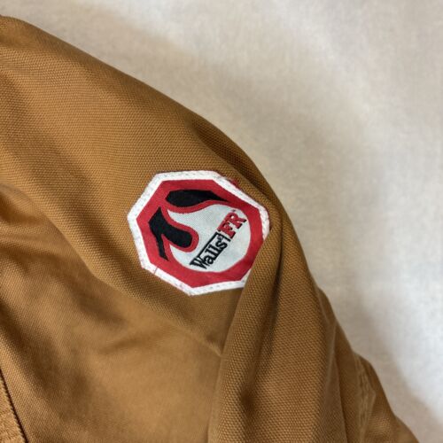 WALLS FR Flame Resistant Insulated Work Jacket 2XL Winter Coat Heavy Brown - Picture 3 of 13