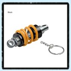 Car Key Chain with Key Ring, Fashion 1Pc Car Shock Absorber Keychain, Cool Metal