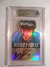 Gary Stevens Americana Winner's Circle GOLD #2 Signed Auto Autograph Beckett BAS