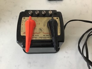 Vintage Lionel Train Multi Control 90 Watt Transformer No. 1033