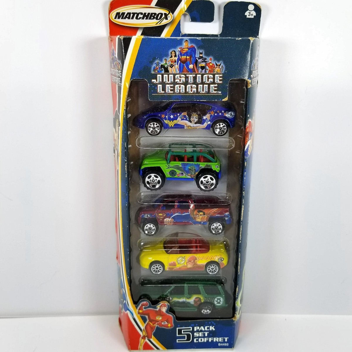 Matchbox Justice League 5 Pack Cars 2003 DC New Wonder Woman