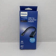 Philips Elite 8K USB-C to Display Port Adapter Ultra High Definition - BRAND NEW