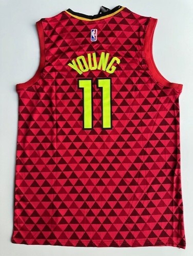 500 LEVEL Trae Young T-Shirt – Atlanta Basketball Fan Apparel, Cotton, Player Silhouette, Large Red - View #6