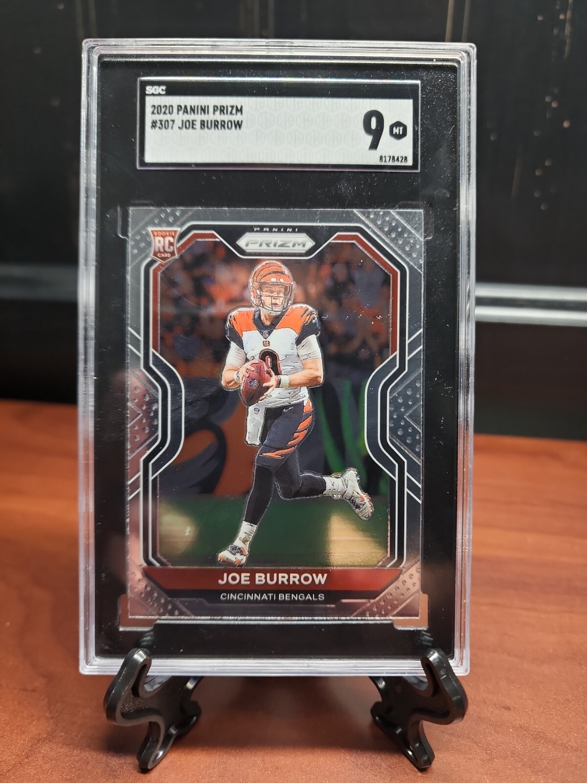 2020 Panini Prizm Joe Burrow Rookie #307 RC SGC 9 MT🔥 FAST SECURE SHIPPING ✈️