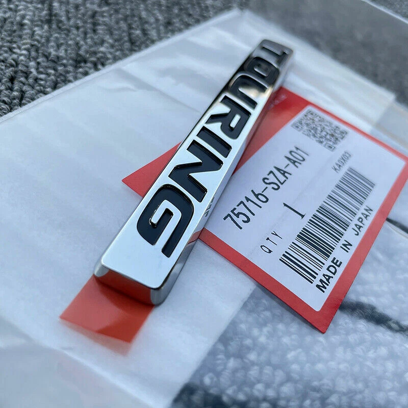 Insignia emblema deportivo TOURING para Honda CIVIC Accord Odyssey Pilot CR-V Foto 4 de 4