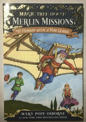 Monday With a Mad Genius (Magic Tree House) by Mary Pope Osborne - NEW  