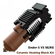Ender-3 V3 SE/KE Ceramic Heating Block Kit-60W 0.4mm Quick-swap Nozzle Kit
