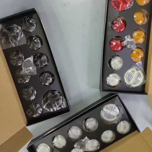 10x luci LED aggiornamento segnale di svolta arresto posteriore per Land Rover 90/110 Defender - Foto 6 di 11