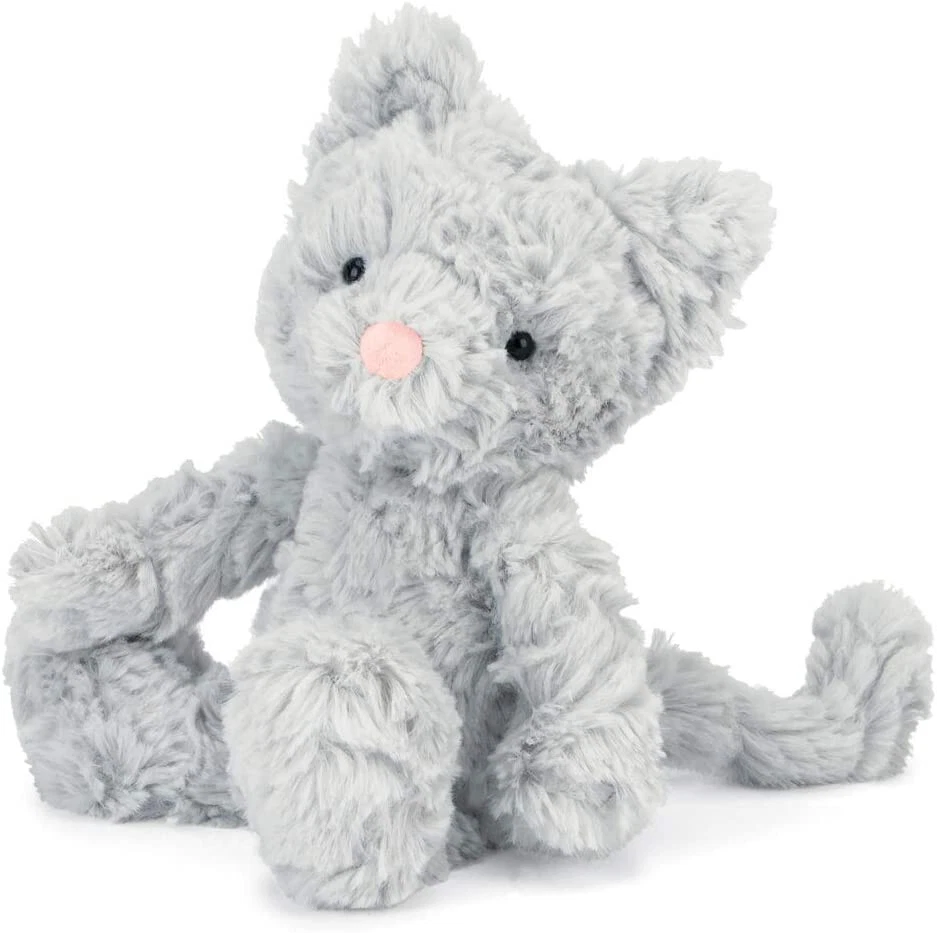 Jellycat sales gray cat