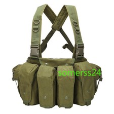 Tactical Vest Russian Special Forces 6b13 AK Chest Armor Hanging Rig Chest-IN US