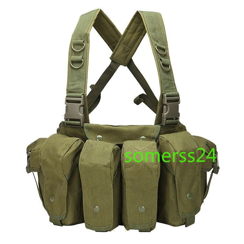 Tactical Vest Russian Special Forces 6b13 AK Chest Armor Hanging Rig Chest-IN US