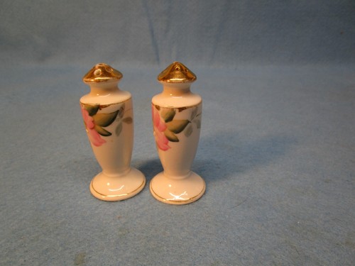 Vintage Salt & Pepper Shakers Noritake Azalea 19322 Japan - Picture 3 of 5