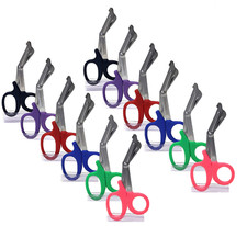 Bulk Scissor Set of 12 Heavy Duty 7.5" Scissors For Craft  School Supplies