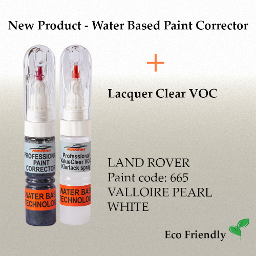 WATER BASED Car Touch Up Paint (Scratch Fix Pens) for LAND ROVER Code