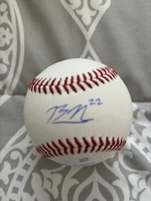 BRANDON NEELY FLORIDA GATORS  SIGNED RAWLINGS NCAA LOGO BASEBALL BAS BECKETT COA