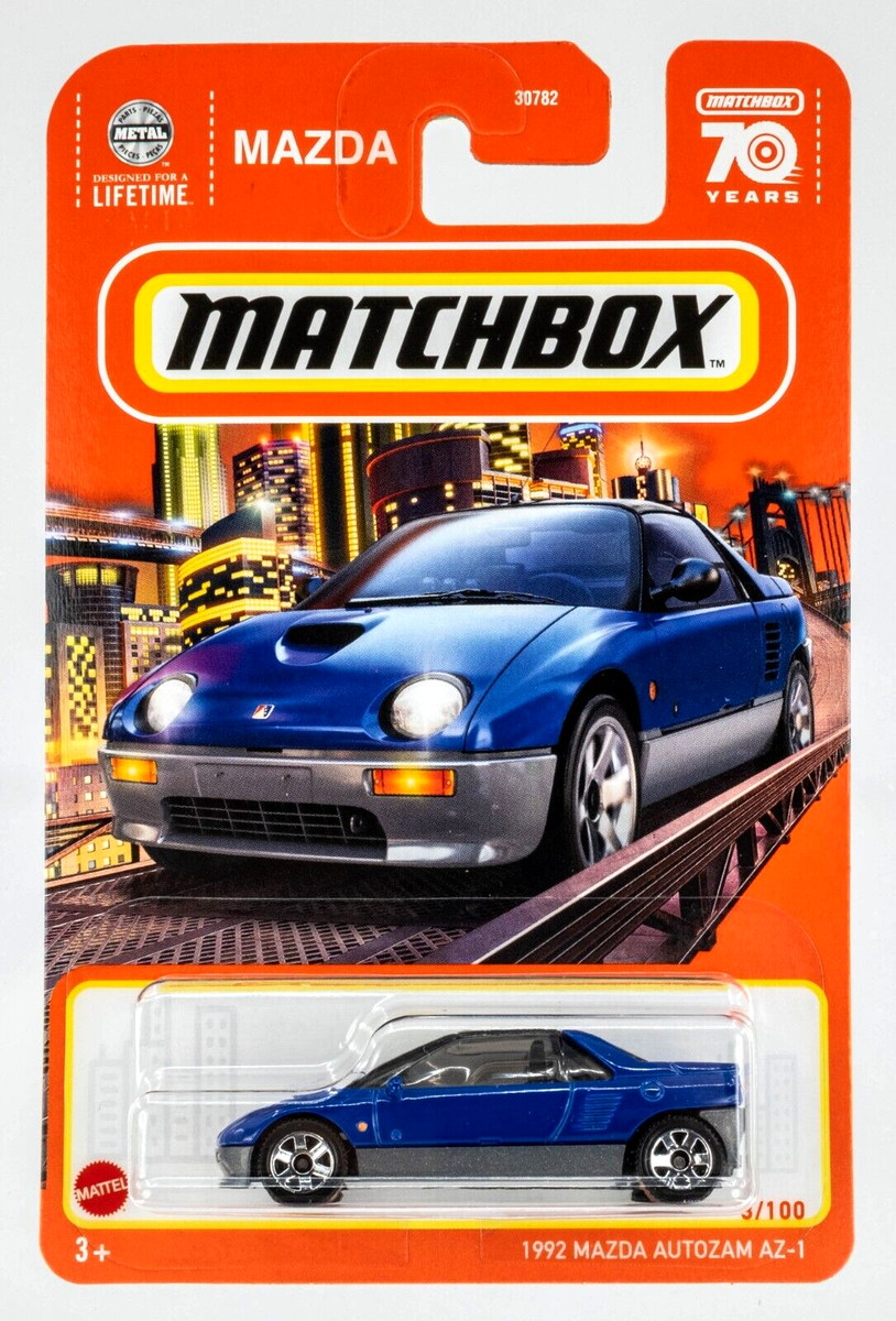 2023 Matchbox #3 1992 Mazda Autozam AZ-1 SIBERIA BLUE | FSC | eBay