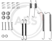 A.B.S. 0628Q ZubehöRsatz, Bremsbacken Hinten FüR Opel