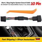 Per VW Golf 7 7.5 Passat B8 Auto Stop Start Sistema Motore Cavo Eliminatore Plug