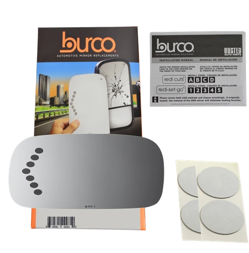 Fits 00-05 Cadillac Deville, 98-04 Seville Driver Signal Mirror Glass No Mount