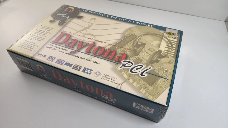 Turtle Beach Daytona PCI SOUND CARD FROM 1997 New sealed Vintage computing - Image 3 of 4
