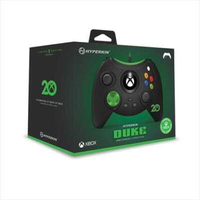 New Hyperkin Duke Wired Controller XBOX 20th Black Japan LIMITED