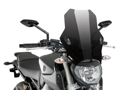 Puig Sport-Windschutzscheibe (Dark Smoke) Für Yamaha FZ8 2011–2013
