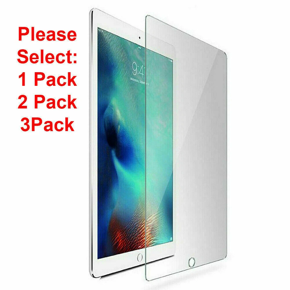 Tempered Glass Screen Protector For iPad 10.2 11 9.7 5th 6th Air Pro Mini 2 3 4 - Image 2 of 2