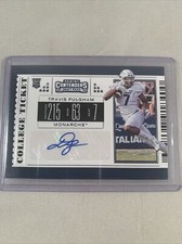 Travis Fulgham Old Dominion Monarchs Contenders Draft Auto Philadelphia Eagles