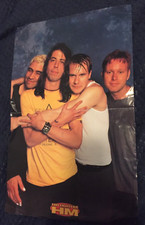 1990’s FOO FIGHTERS & PARADISE LOST MUSIC POSTER LARGE DOUBLE SIDED 47cm RARE