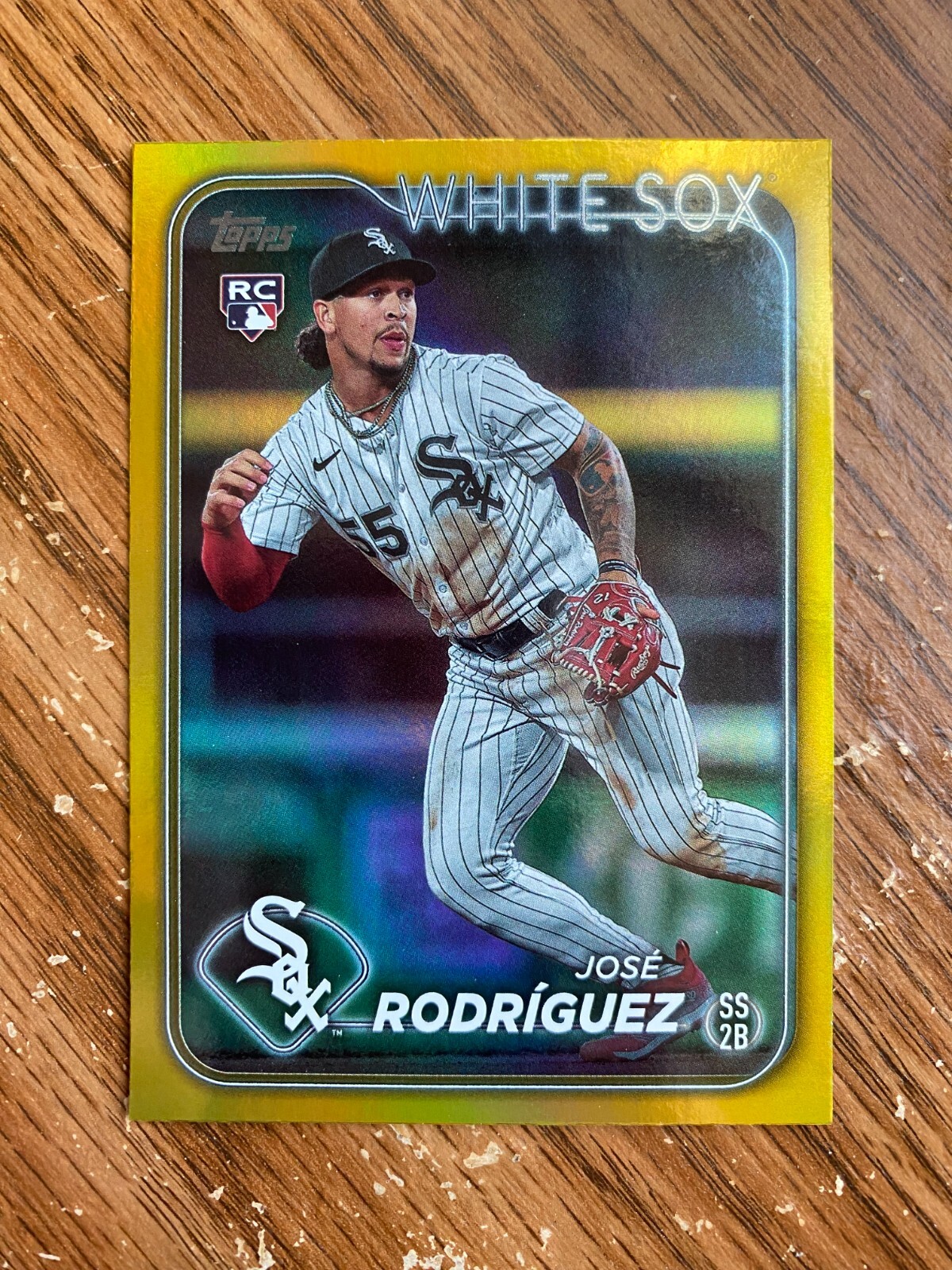 2024 Topps Series 1 JOSE RODRIGUEZ Gold Foil #86 White Sox RC