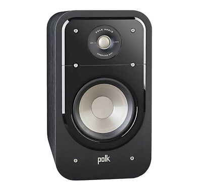 Polk Audio Signature S20 Bi-Amp Edition Bookshelf Speakers, Pair, Black,  Mint