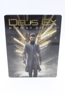 Deus Ex Mankind Divided Limited Special Collectors Steelbook Edition PS4
