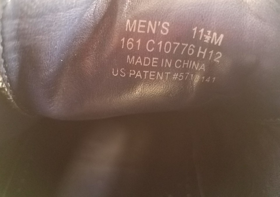 Cole Haan man shoes charcoal black oxfords with air tech 11.5 M