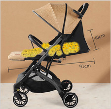 amoroso deluxe double stroller