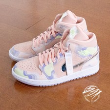 jordan 1 mid se washed coral