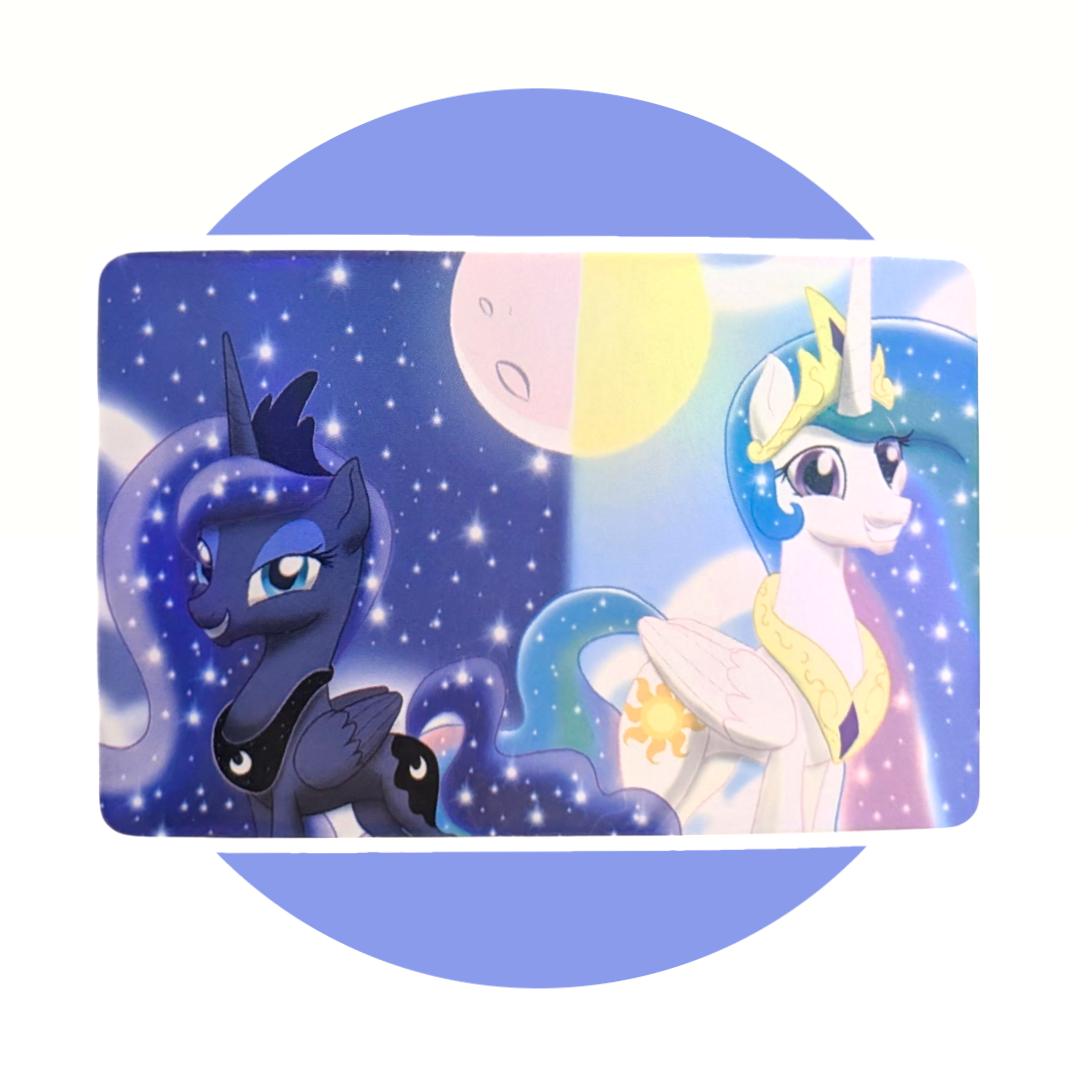 My Little Pony Art Card (RR16): Princess Luna and Princess