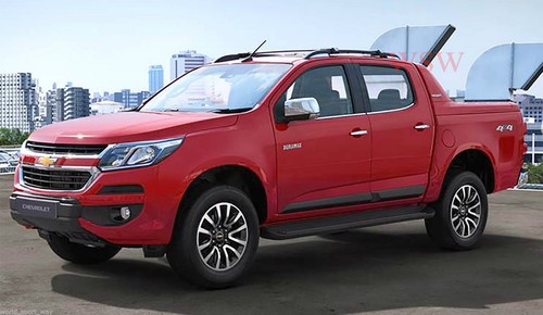 BLACK DOOR SILL SCUFF PLATES DOUBLE CAB CHEVROLET HOLDEN COLORADO RG MY 2012-19 - Picture 6 of 6